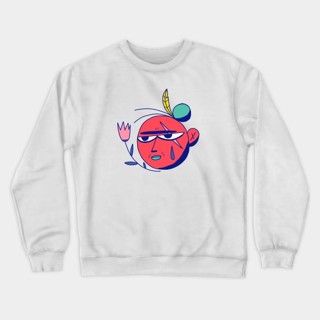 Warrior queen Crewneck Sweatshirt by GiuliaM